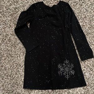Black sparkly dress